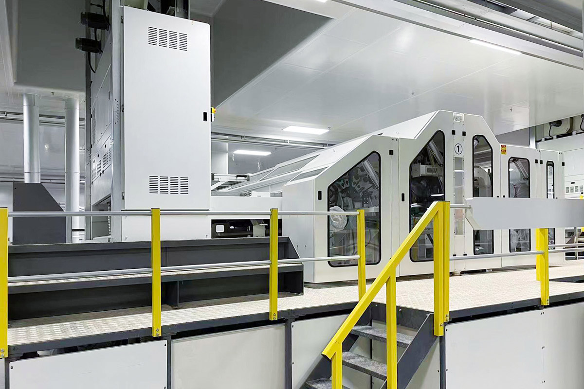 Web forming system