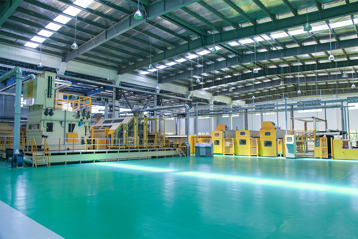 Automotive interiors production line