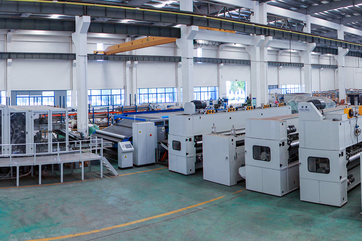 Geotextile production line