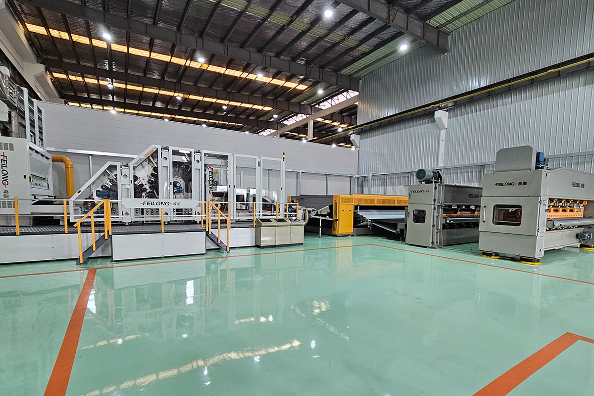 Health, medical, leather needling production line